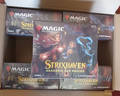 Strixhaven Bundle German | Magic The Gathering Booster Fat Pack | MTG New/Sealed • £39.13