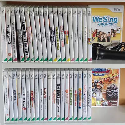 Various Nintendo Wii & Wii U Games - Discounts On Multiples • £3.50