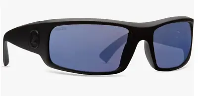 NEW Von Zipper Kickstand Sunglasses-PLC-Black Satin-Blue Flash Polarized Lens • $134.99