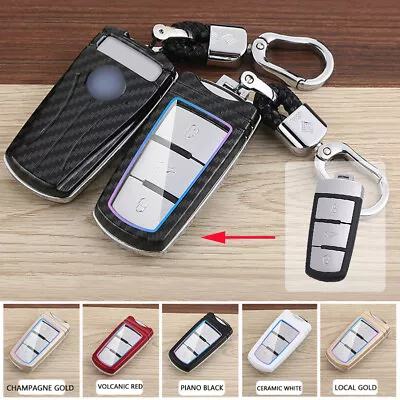 $24.50 • Buy For Volkswagen VW Passat B6 CC ABS Car Remote Key Case Holder Keychain Cover Fob