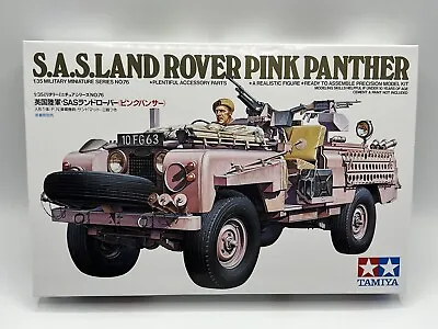 Tamiya 35076 British SAS Pink Panther LRDG Land Rover 1:35 Scale Plastic Kit • £13.99