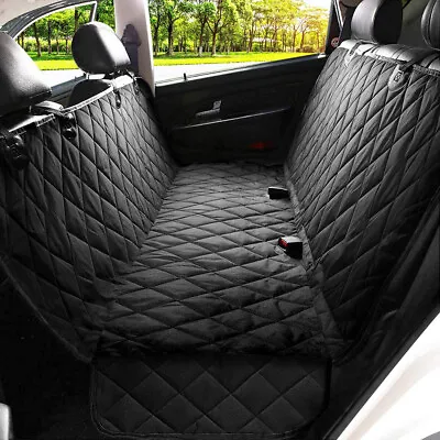 Pet Car Seat Cover Dog Safety Protector Mat Rear Back Seat Hammock Cushion Pad • £16.99