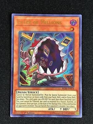 Yugioh Eater Of Millions Blrr-en078 1st  Ultra • $2.80