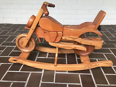 Wooden 'rocking' Motorcycle - One Of A Kind - Excellent Condition - 2 - 5 Years • $95