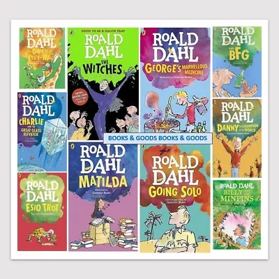 Roald Dahl Collection Children's Story Book Matilda  BFG Esio Trot Boy Paperback • £5.99