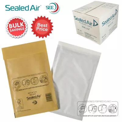 Mail Lite Bubble Padded Envelopes Mailer Bags White Or Gold A000 C0 D1 F3 E2 J6 • £280