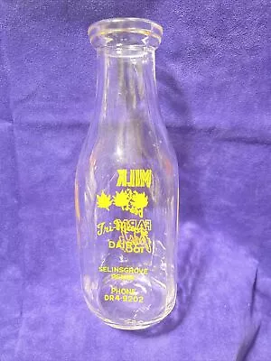 Selinsgrove PA TRI-MAPLE DAIRY Bottle. One Quart  Bottle • $15.99