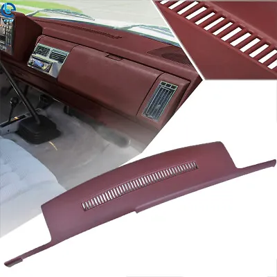 Molded Dash Cover Overlay W/Grille Red Fit For 1988-1994 Chevy GMC C1500 K1500 • $54.12