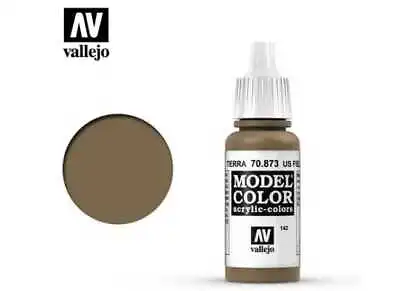 Vallejo 17ml 873 142 Model Color - US Field Drab 873 • £2.48