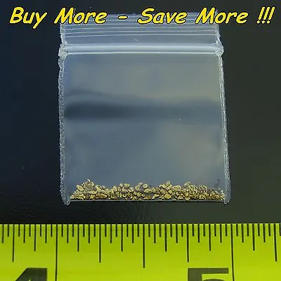 .145 Gram Natural Raw Alaskan Placer Gold Dust Fines Nugget Flake From Alaska AU • $12.57