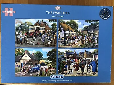 Gibson The Evacuees Jigsaw Puzzle - 4 X 500pc • £4.99