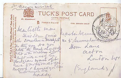 £3.99 • Buy Genealogy Postcard - Family History - Mullins - Horn Lane - Acton - London A1175