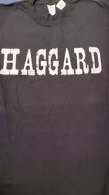 Merle Haggard Black Plain T Shirt Mens Size XL NEW • $8