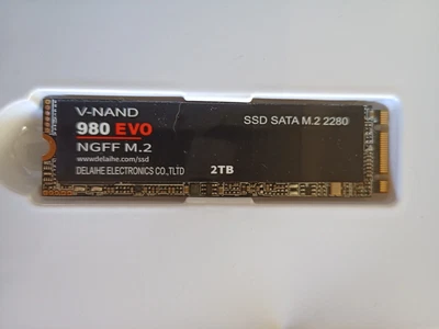 $150 • Buy FAULTY Evo 980 SSD SATA/M.2 NGFF 2280 2Tb 560/530 MB/s SATA  SSD - PLEASE READ!!