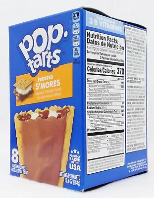 £4.14 • Buy 8 Ct Pop Tarts Frosted S'MORES Smores Toaster Pastries Snack 13.5 Oz Box