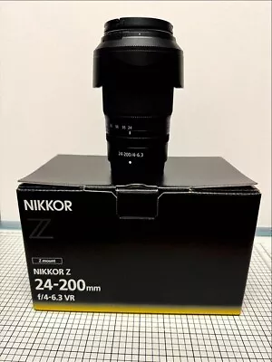 Nikon NIKKOR Z 24-200mm F/4-6.3 VR Telephoto Lens • $650