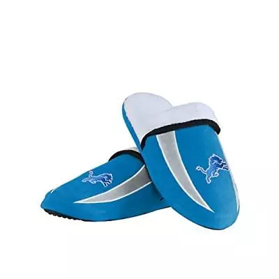 Detroit Lions NFL Mens Sherpa Slide Slippers - S • $37.89