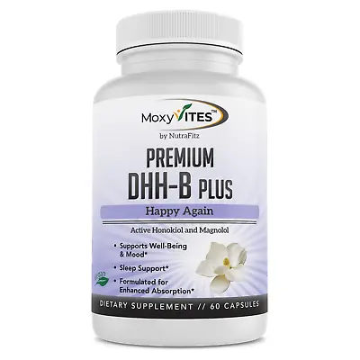 MoxyVites DHH-B Supplement-Bioactive Honokiol Magnolia Bark Extract-Anxiety Aid • $33.97