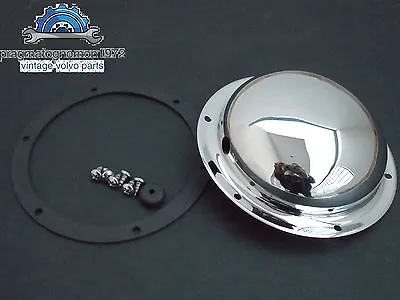 VOLVO AMAZON 121 122  P1800 HEATER MOTOR COVER CHROME PLATED Set.!! • $49.99
