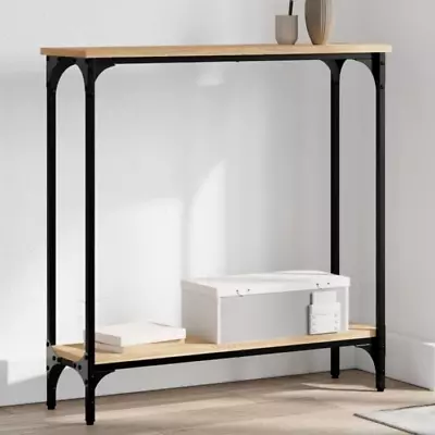 Narrow Slim Console Table Small Hallway Furniture Unit Entryway Stand Industrial • £48.89