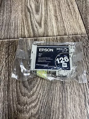 Genuine Epson 126 Black Ink Cartridge DuraBrite Ultra • $14.99