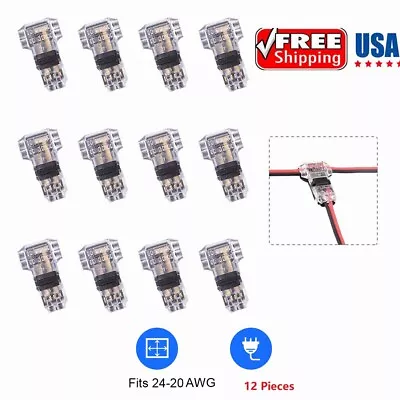 Wire Connectors - Low Voltage T Tap Wire Connectors 3 Way Wire Connector T Type • $8.92