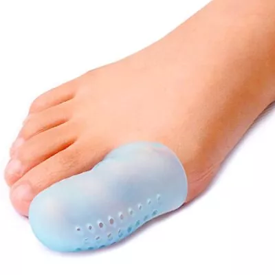  12 Pack Breathable Big Toe Protectors Silicone Toe Covers With Holes Gel  • $15.17