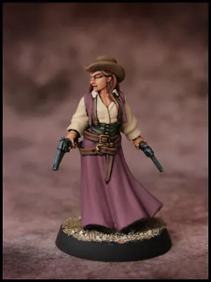 OLD WEST FEMALE CHARACTER. Painted 28mm Vae Victis. • £41