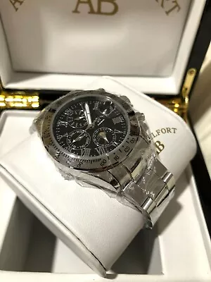 £712.53 • Buy André Belfort Le Capitaine Black, Mod AB-8110, Value €1,700 NEW NEVER WORN