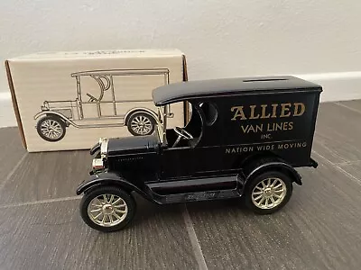 Allied  Van Lines 1923 1/2 Ton Truck Chevrolet Coin Bank  1991 Vintage New • $27.53