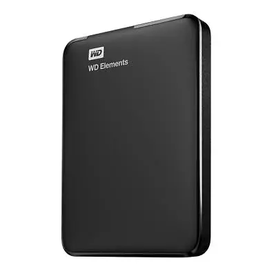 Western Digital USB-3 Elements 25 Hard Drive 500GB 750GB 1TB 2TB 4TB Black • £73.73