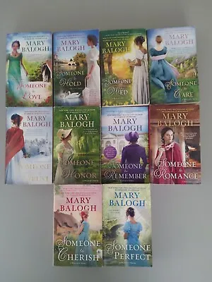 Lot Of 10 - Mary Balogh - Westcott Series - Complete 1-9 Plus 1 Novella - PB  • $42.50