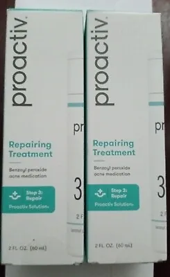 2 X Proactiv Repairing Treatment Benzoyl Peroxide Solution Acne Med Exp 04/25 • $39.99