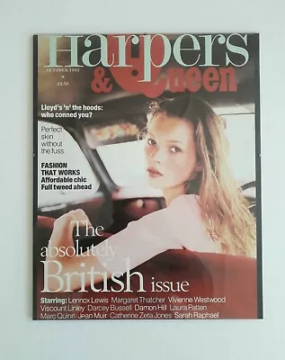 Kate Moss Poster Very Rare Harper's & Queen 1993 • £250