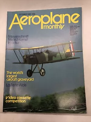 Aeroplane Monthly October 1983 Messerschmitt Me 163 Komet In Action • $17.52