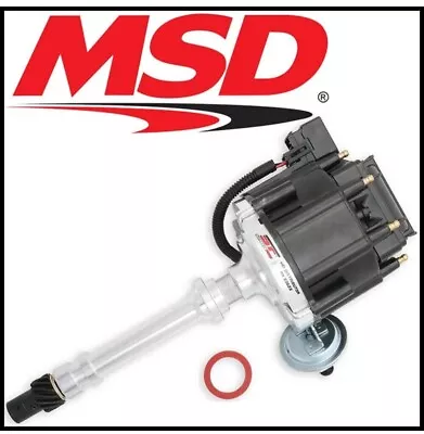 MSD CHEVY STREET FIRE SF V8 Chevrolet HEI DISTRIBUTOR HEI Black Cap # 83623 • $179.99