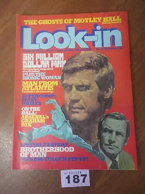 No. 10 March 1978 Look In Magazine - Brotherhood Of Man  RADIO STARS  Lee Majors • £9.95