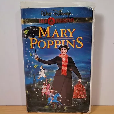 Mary Poppins (VHS 2000) Walt Disney Gold Collection Clamshell PRE-OWNED • $6