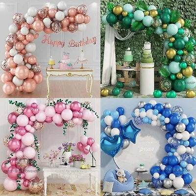 Balloon Arch Kit +Balloons Garland Birthday Wedding Party Baby Shower Decor UK 2 • £7.10