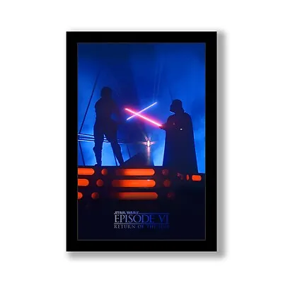 STAR WARS: RETURN OF THE JEDI - 11x17 Framed Movie Poster By Wallspace • $55