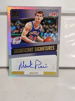 2018-19 Panini Donruss Significant Signatures Mark Price #SS-MPC Auto • $9.99