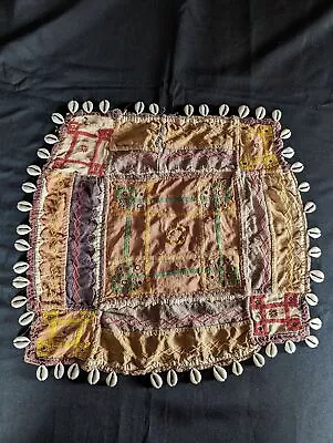 Vintage Banjara Gala India Tribal Textile Folk Art Piece • $45