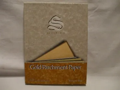 Southworth Gold Parchment Paper 24 Lb. 8 1/2 X 11~ 75 Pages • $15.99