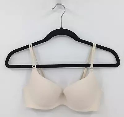 Victoria's Secret Bra Women’s 34B Ivory Angels Secret Embrace • $17.99