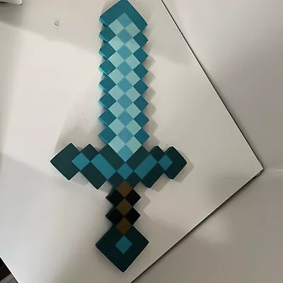 Kids Toys Gift MineCraft Diamond Sword EVA Foam Weapon Model • $14.90