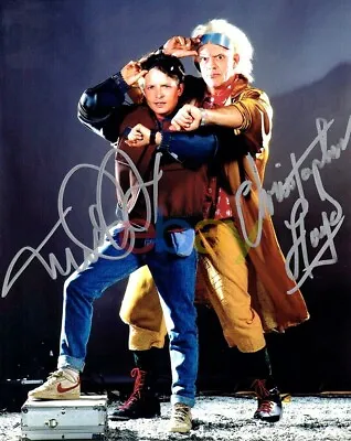 MICHAEL J FOX Signed 8X10 'BACK TO THE FUTURE' Marty McFly Autographed Photo Rep • £18.96