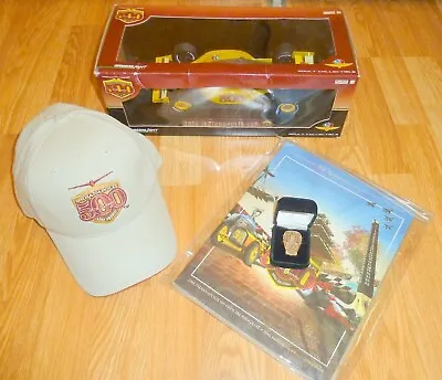 $34.95 • Buy 90th RUNNING INDY 500 2006 EVENT CAR 1/18, EVENT HAT, EVENT PIT BADGE +PROGRAM