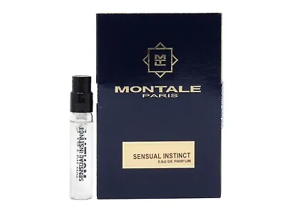 MONTALE PARIS SENSUAL INSTINCT EDP 2.0ml .06oz X 1 COLOGNE PERFUME SPRAY SAMPLE • $8