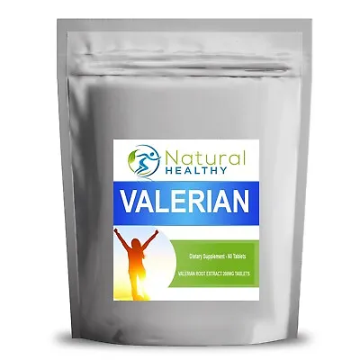 Valerian Root Extract 60 Tablets A Natural Remedy For Sleeplessness And Anxiety • £8.99