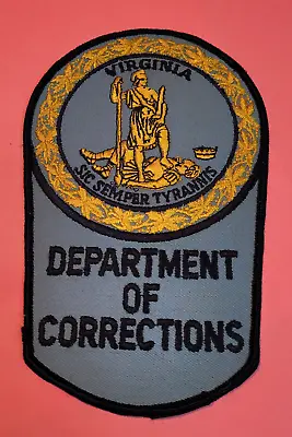 Virginia Department Of Corrections Patch New Unused • $6